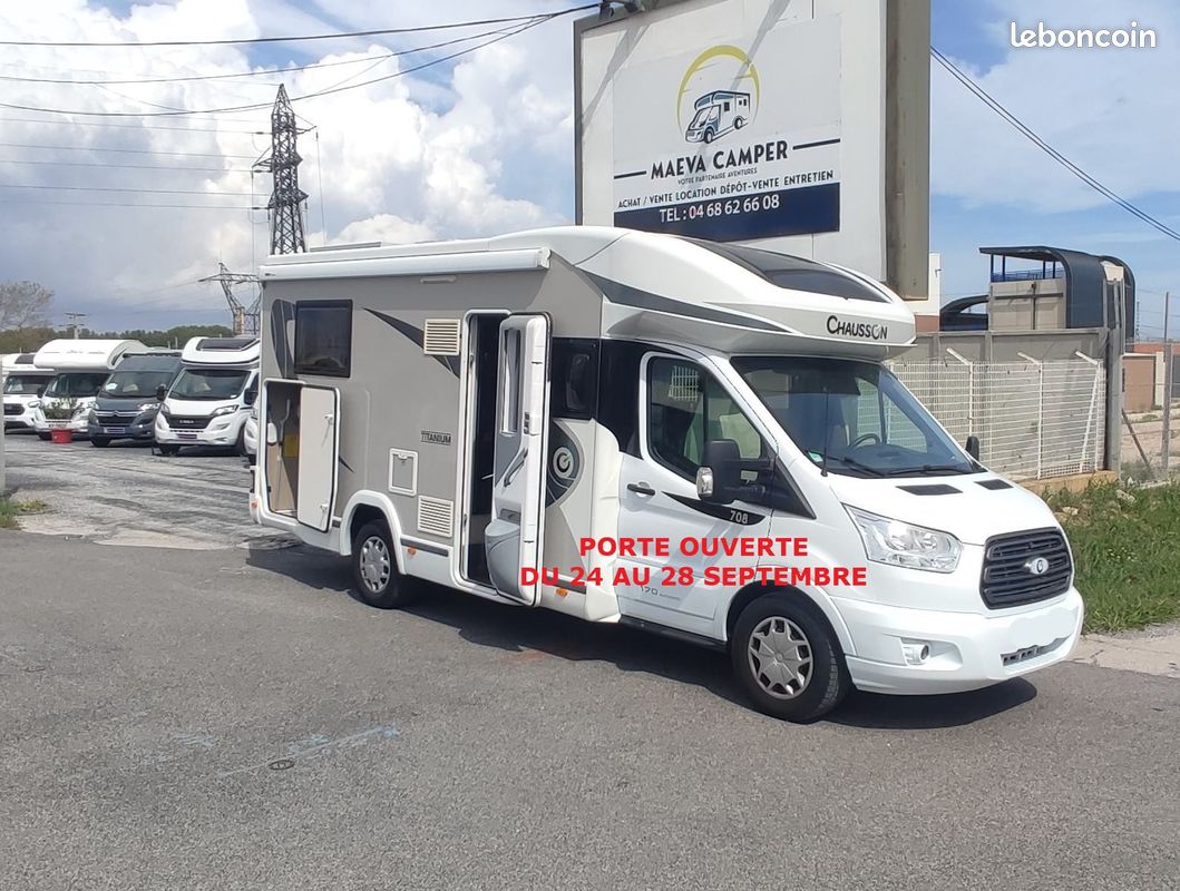 Camping-car CHAUSSON TITANIUM 708